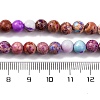 Dyed Natural Regalite/Imperial Jasper/Sea Sediment Jasper Beads Strands G-B124-C02-14-3