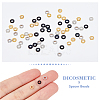 Unicraftale 60Pcs 3 Colors 304 Stainless Steel Spacer Beads STAS-UN0046-62-3