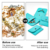 12Pcs 4 Styles Portable Felt Card Cover Bag ABAG-GA0001-21C-7