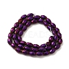 Electroplated Strong Magnetic Synthetic Hematite Beads Strands G-P518-02B-2