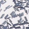 Glass Bugle Beads SEED-E001-12mm-129#-2