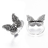 Adjustable Tibetan Style Alloy Cuff Rings X-TIBE-R318-01-RS-2