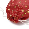 Gold Stamping Christmas Velvet Storage Bags ABAG-Q053-01A-02A-3