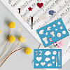 Acrylic Earring Handwork Template DIY-WH0359-069-6