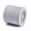 11M Polyester Braided Cord with Cotton Core & Metallic Thread OCOR-Z006-01-11-2