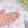 20Pcs Adjustable Brass Finger Ring Findings DIY-CA0005-62-4