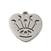 Non-Tarnish 304 Stainless Steel Charms STAS-S123-03P-07-1