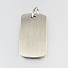 Rectangle with Dragon 304 Stainless Steel Pendants STAS-P080-01-2