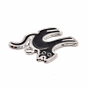 Alloy Enamel Pendants ENAM-M055-14P-3