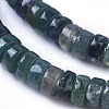 Natural Moss Agate Beads Strands G-I265-05-3