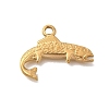 Ion Plating(IP) 304 Stainless Steel Pendants STAS-M075-09G-1