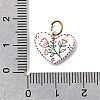Printing 304 Stainless Steel Pendants STAS-K304-12A-G-3