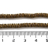 Electroplated Synthetic Non-magnetic Hematite Beads Strands G-H020-M01-16-4