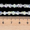 Electroplate Glass Beads Strands EGLA-B007-01A-AB01-4