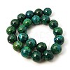 Synthetic Chrysocolla Beads Strands X-G-L529-B01-4mm-4