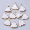 Natural White Jade Pendants G-S359-029F-1