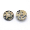 Natural Dalmatian Jasper Cabochons X-G-P393-R33-10MM-2