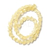 Transparent Glass Beads Strand X1-GLAA-F112-02D-3