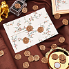 Adhesive Wax Seal Stickers DIY-CP0002-86P-6