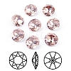 Pointed Back & Back Plated K9 Glass Rhinestone Cabochons RGLA-J012-10mm-319-1