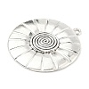 Tibetan Style Alloy Big Pendants TIBEP-F077-01C-2