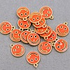 Alloy Enamel Pendants PALLOY-CJC0008-04B-1