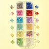 672Pcs 12 Colors Glass Seed Beads SEED-FS0001-24-7