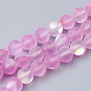 Synthetic Moonstone Beads Strands G-S283-10mm-13-1