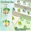 20Pcs 4 Colors Handmade Lampwork Charms LAMP-CJ0001-92-2