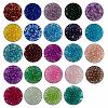 24 Colors Spray Painted Crackle Glass Beads CCG-JQ0001-03-4mm-2