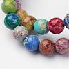 Natural Imperial Jasper Beads Strands G-I122-4mm-14-3