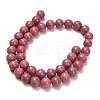 Natural Rhodonite Beads Strands G-F820-K06-10mm-3