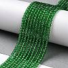 Transparent Glass Beads Strands GLAA-H021-03-16-3
