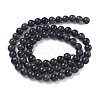Natural Iolite Beads Strands G-E576-05C-5