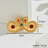 Ethnic Style Bowknot Alloy Hair Barrettes EY3385-1-1
