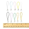 100Pcs Polyester Cord Mobile Straps MOBA-FS0001-02B-5