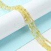 Natural Yellow Opal Beads Strands G-F748-T01-2