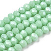 Electroplate Glass Beads Strands EGLA-A034-P3mm-A20-1