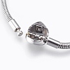 Tarnish Resistant 304 Stainless Steel European Style Chains Bracelet Making X-STAS-E428-10A-P-2