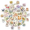 50Pcs Paper Self-Adhesive Picture Stickers AJEW-S036-06-2