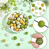 100Pcs Silicone Beads SIL-PA0001-39C-6