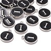 Platinum Plated Alloy Charms X-ENAM-S118-02I-P-4