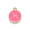 Alloy Enamel Pendants X-ENAM-S124-01A-03H-2