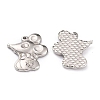 Non-Tarnish 304 Stainless Steel Pendants STAS-O145-39P-2