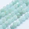 Natural Amazonite Beads Strands G-E411-43-4mm-1