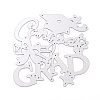 Graduation Theme Carbon Steel Cutting Dies Stencils DIY-P076-66-5