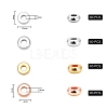 Flat Round Brass Spacer Beads sgKK-SZ0001-16-2