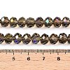 Electroplate Glass Beads Strands EGLA-A044-T3mm-L16-4