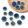 Mosaic Tiles Porcelain Cabochons DIY-YWC0009-01F-1
