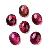 Dyed Natural Tiger Eye Cabochons G-G145-01A-22-1
